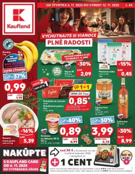 kaufland - Leták Kaufland platný od 06.11. do 12.11.