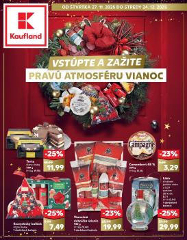 kaufland - Leták Kaufland - Vianoce platný od 27.11. do 24.12.