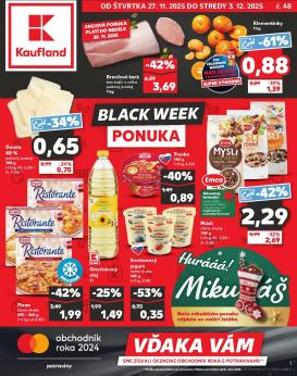 kaufland - Leták Kaufland platný od 27.11. do 03.12.