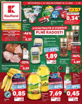 kaufland - Leták Kaufland platný od 04.12. do 10.12.