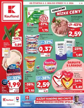 kaufland - Leták Kaufland platný od 05.02.2026 do 11.02.2026