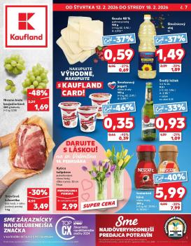 kaufland - Leták Kaufland platný od 12.02.2026 do 18.02.2026