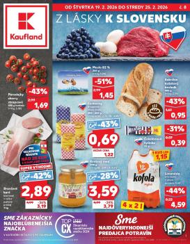 kaufland - Leták Kaufland platný od 19.02.2026 do 25.02.2026