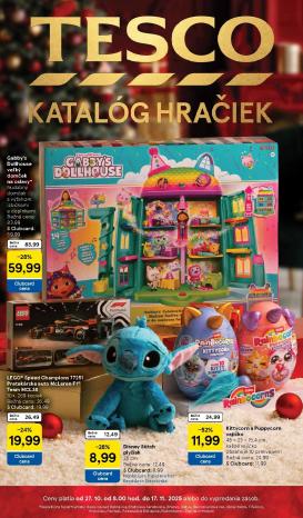 tesco - Leták Tesco - Katalóg hračiek platný od 27.10. do 17.11.