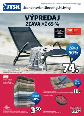 jysk - Aktuálny Jysk leták od stredy, 10.06.2026 do utorka, 30.06.2026