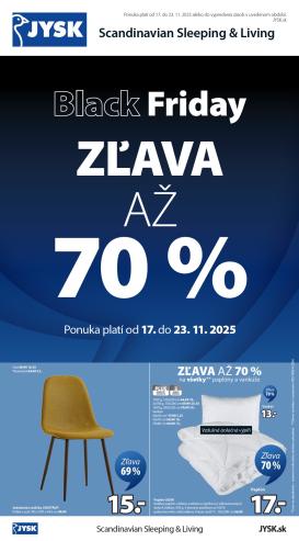 jysk - Leták Jysk platný od 17.11. do 23.11.