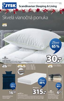 jysk - Leták Jysk platný od 24.11. do 23.12.