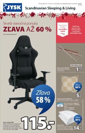 jysk - Leták Jysk platný od 01.12. do 23.12.