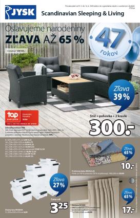 jysk - Leták Jysk platný od 09.03.2026 do 14.04.2026