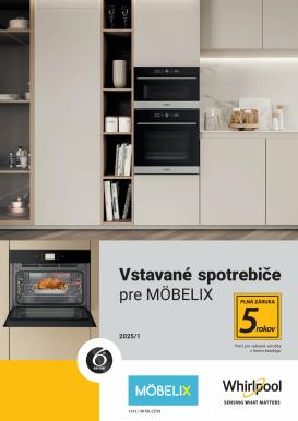 mobelix - Leták Möbelix - Whirlpool platný od 31.07. do 31.12.