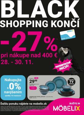 mobelix - Leták Möbelix - Black Friday platný od 24.11. do 07.12.