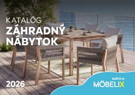 mobelix - Leták Möbelix - Katalóg záhradný nábytok platný od 01.03.2026 do 30.09.2026