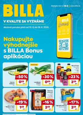 billa - Nový Billa - Bonus leták leták od stredy, 10.06.2026 do utorka, 16.06.2026