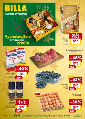 billa - Leták Billa platný od 19.11. do 25.11.