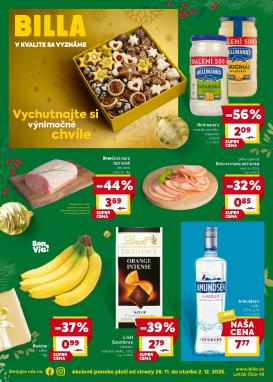 billa - Leták Billa platný od 26.11. do 02.12.