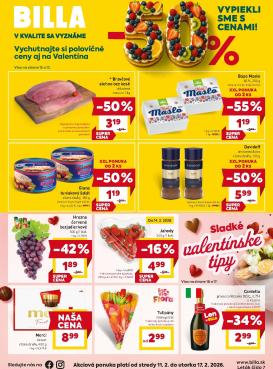 billa - Leták Billa platný od 11.02.2026 do 17.02.2026