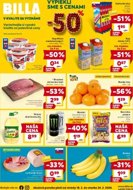 billa - Leták Billa platný od 18.02.2026 do 24.02.2026