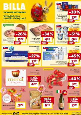 billa - Leták Billa platný od 04.03.2026 do 10.03.2026