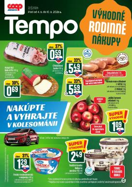 coop-jednota - Nový COOP Jednota - Tempo leták od štvrtka, 04.06.2026 do stredy, 10.06.2026