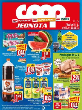 coop-jednota - Nový COOP Jednota leták od štvrtka, 11.06.2026 do stredy, 17.06.2026