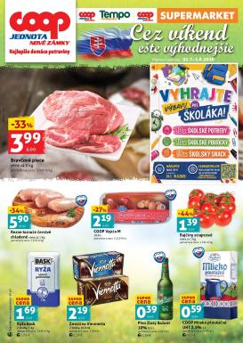 coop-jednota - Nový COOP Jednota - Nové Zámky leták od piatku, 31.07.2026 do nedele, 02.08.2026