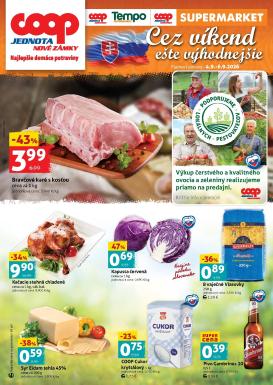 coop-jednota - Nový COOP Jednota - Regionálny leták COOP Jednota Nové Zámky leták od piatku, 04.09.2026 do nedele, 06.09.2026