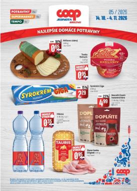 coop-jednota - Aktuálny COOP Jednota - Brezno leták od stredy, 14.10.2026 do stredy, 04.11.2026