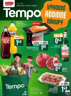 coop-jednota - Leták COOP Jednota - Tempo platný od 20.11. do 26.11.