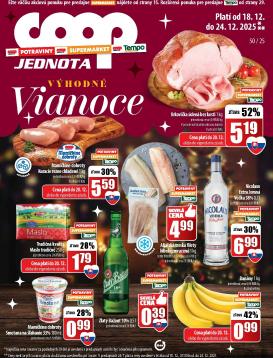 coop-jednota - Leták COOP Jednota platný od 18.12. do 24.12.