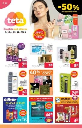 teta-drogerie - Leták Teta drogerie platný od 08.12. do 19.12.