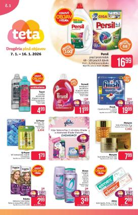 teta-drogerie - Leták Teta drogerie platný od 07.01. do 16.01.