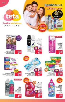 teta-drogerie - Leták Teta drogerie platný od 02.02.2026 do 11.02.2026