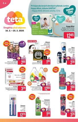 teta-drogerie - Leták Teta drogerie platný od 16.02.2026 do 25.02.2026