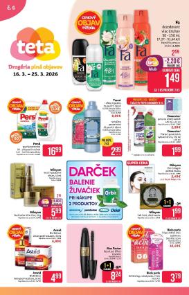 teta-drogerie - Leták Teta drogerie platný od 16.03.2026 do 25.03.2026