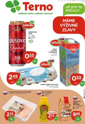 terno - Nový Terno leták od štvrtka, 11.06.2026 do stredy, 17.06.2026