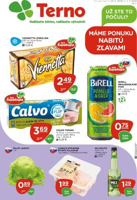 terno - Nový Terno leták od štvrtka, 25.06.2026 do stredy, 01.07.2026