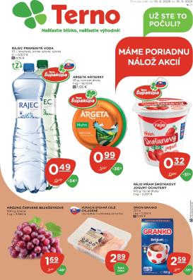 terno - Nový Terno leták od štvrtka, 10.09.2026 do stredy, 16.09.2026