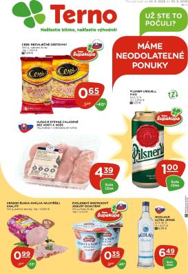 terno - Nový Terno leták od štvrtka, 24.09.2026 do stredy, 30.09.2026