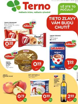 terno - Leták Terno platný od 23.10. do 29.10.