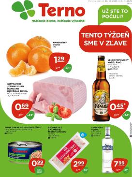 terno - Leták Terno platný od 30.10. do 05.11.