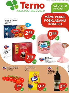 terno - Leták Terno platný od 27.11. do 03.12.