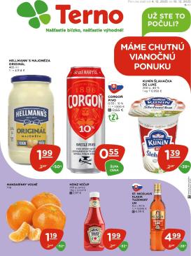 terno - Leták Terno platný od 04.12. do 10.12.