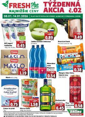 fresh - Leták Fresh Plus platný od 08.01. do 14.01.