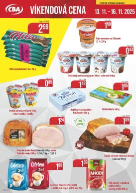 cba - Leták CBA - Víkendová cena platný od 13.11. do 16.11.