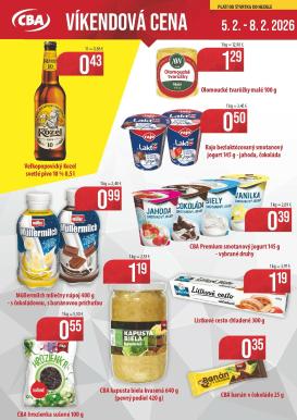 cba - Leták CBA - Víkendová cena platný od 05.02.2026 do 08.02.2026