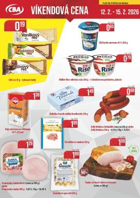 cba - Leták CBA - Víkendová cena platný od 12.02.2026 do 15.02.2026