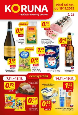 koruna - Leták Koruna platný od 07.11. do 19.11.