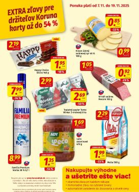 koruna - Leták Koruna - Klub Plagát platný od 07.11. do 19.11.