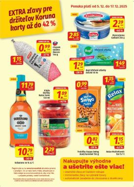 koruna - Leták Koruna - Klub Plagát platný od 05.12. do 17.12.