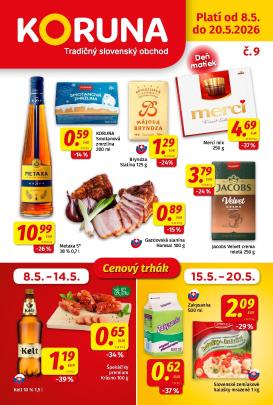 koruna - Nový leták Koruna od piatku, 08.05.2026 do stredy, 20.05.2026